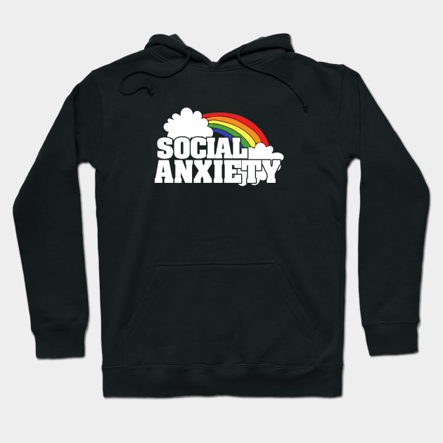 Social Anxiety Hoodie by bubbsnugg